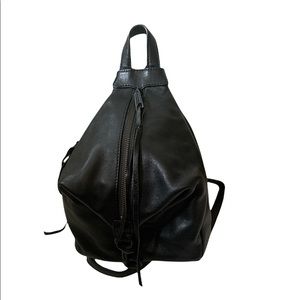 Rebecca Minkoff mini Julian black leather Backpack